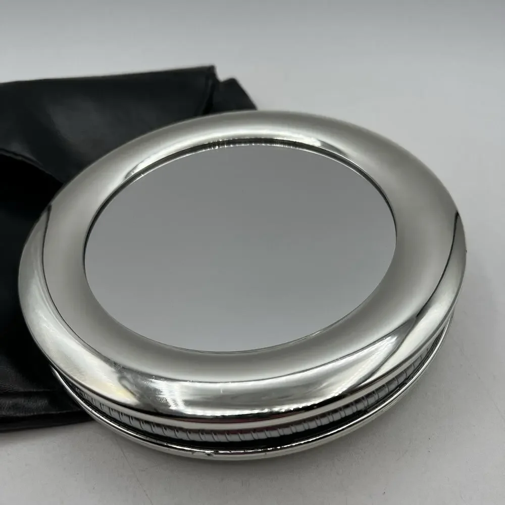 Joy Mangano Handy Hook Mirror 1X 5X Magnification Silver Gooseneck Travel 7